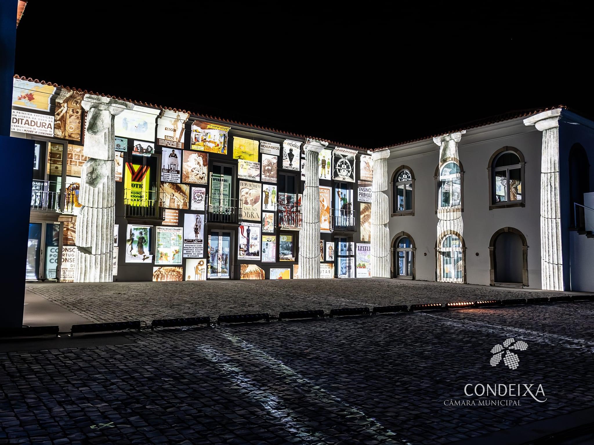 Miguel Estima. Artista multidisciplinar de videomaping. Criador de varias instalações artísticas que fundem o videomapping com a identidade comunitária.